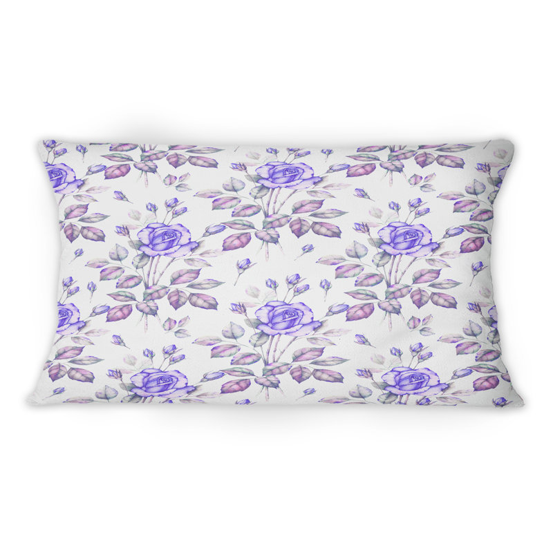 Purple and white throw pillows best sale